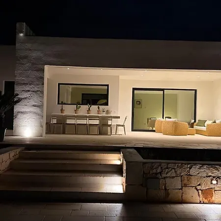 Villa San Giuseppe Pool, Olive Trees And Sea View