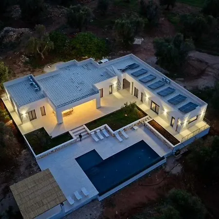 Villa San Giuseppe Pool, Olive Trees And Sea View